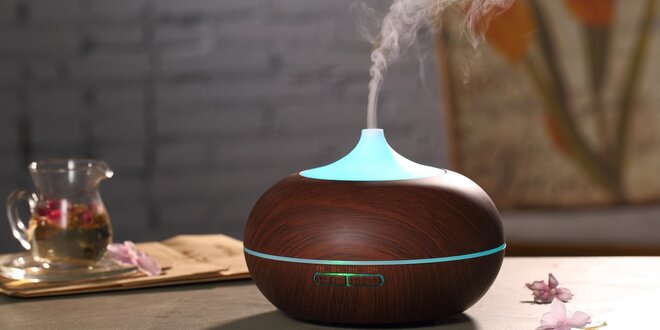 Elektrická Aroma Lampa (Aroma Difúzer) + Darček Éterický olej