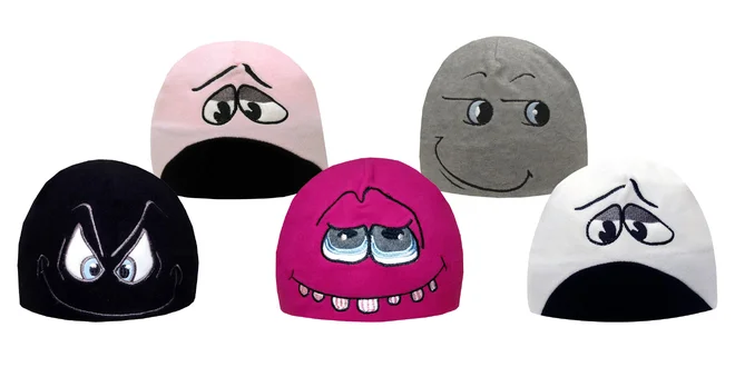 Originálne fleecové čiapky Mess Crazy Caps
