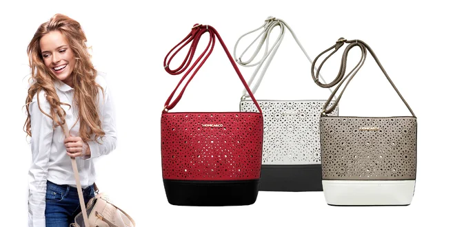 Dámske talianske crossbody kabelky Monica&Co