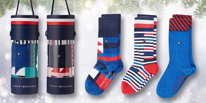 Balenie 3 párov detských ponožiek Tommy Hilfiger
