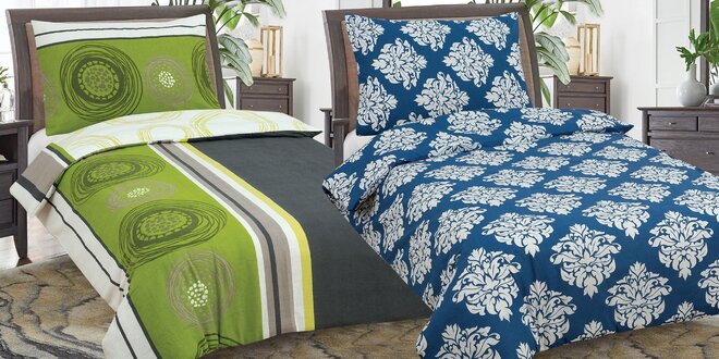 Flanelové posteľné prádlo v 12 vzoroch