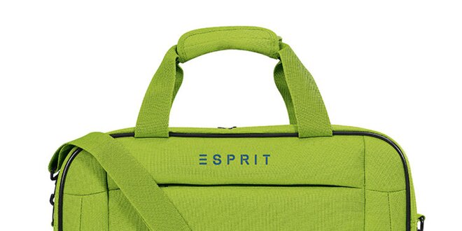 Dámska zelená taštička do lietadla Esprit