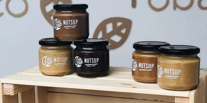 Lahodné a prírodné orieškové maslá NutsUP