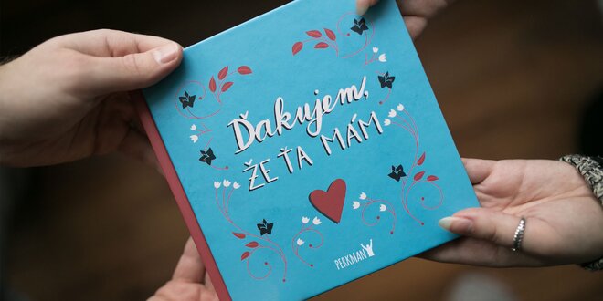 Valentínsky darček: kniha Ďakujem, že Ťa mám!
