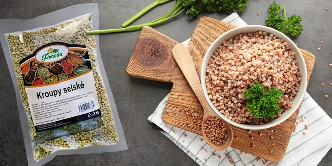 Rýchly obed: ochutená quinoa, krúpy a pohánka