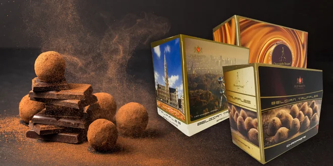 Od belgických majstrov: čokoládové truffles
