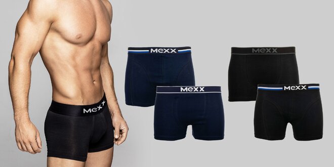 Pánske boxerky Mexx: 2 kusy v balení, čierne či navy
