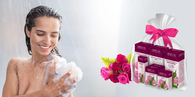 Balíček prírodnej ružovej kozmetiky Biofresh - Regina Floris