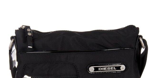 Čierna taška cez rameno Diesel