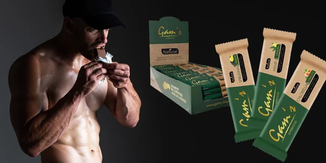 Lahodné superfood tyčinky Gam´s v 3 príchutiach