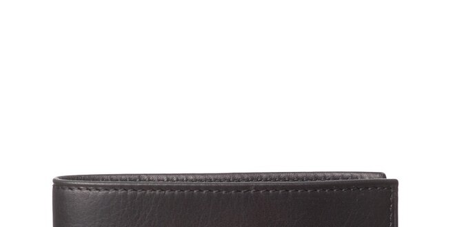 Čierna kožená peňaženka Gianfranco Ferré
