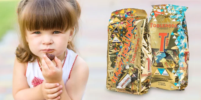Čokolády Toblerone – mliečne, mandľové aj horké cukríky