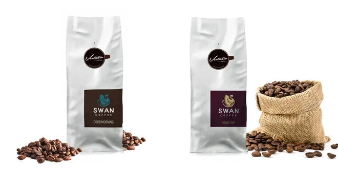 1 kg balenia zrnkovej kávy Swan Coffee: 3 druhy
