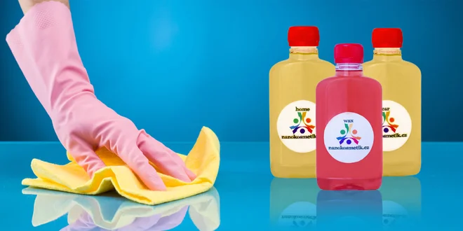 Udržte svoju domácnosť dlhšie čistú - nanokozmetika pre domácnosť i do auta