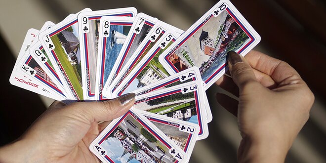 Hracie karty s najkrajšími slovenskými pamiatkami