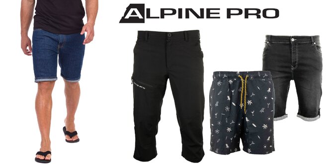 Pánské nohavice a šortky Alpine Pro