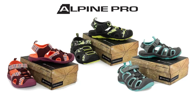 Letná detská obuv Alpine Pro: tenisky alebo sandále