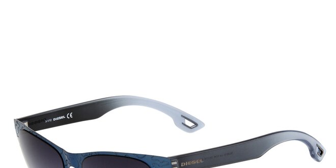 Dámske modro-šedé slnečné okuliare Diesel