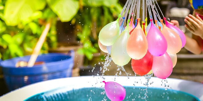 Vodné balóniky: bomby na skvelú mokrú bitku