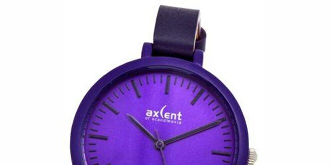 Dámske fialové hodinky Axcent