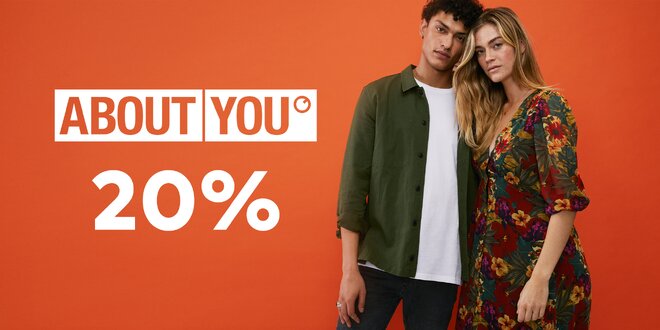 20% zľava do módneho e-shopu About You