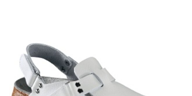 Dámske biele zdravotné sandále Alpro
