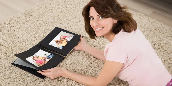 Fotokniha s krúžkovou väzbou