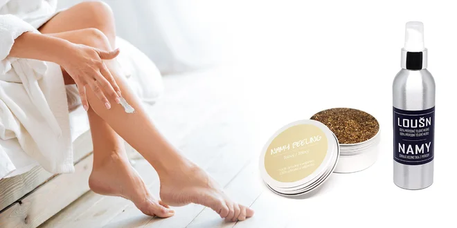 Prírodné telové mlieko, peeling či sprchový gél od slovenskej značky