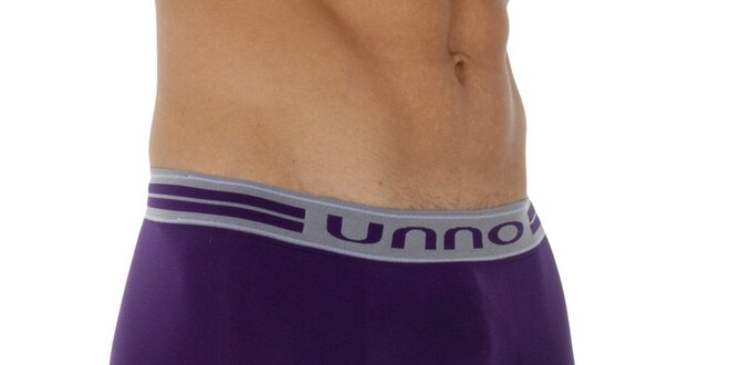 Pánske fialové boxerky Unno