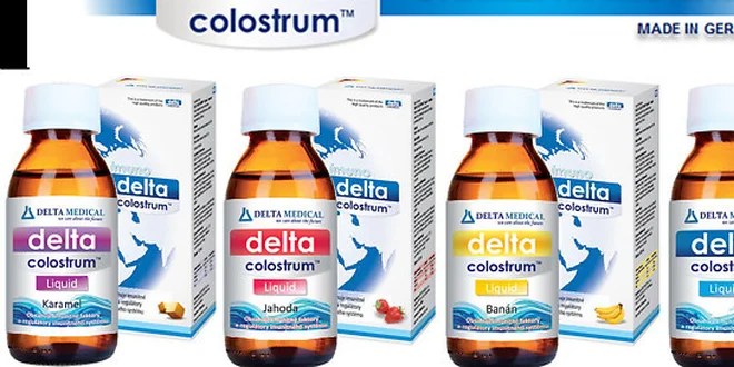 DELTA COLOSTRUM - podporte svoj imunitný systém účinne a prirodzenou cestou