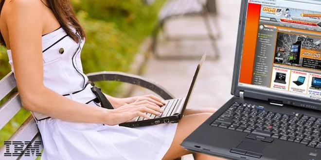 188,88 eur za fantastický notebook ThinkPad R60