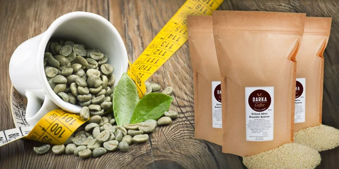Zelená káva Brazília Santos 100 % ARABICA