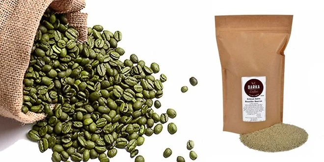 Zelená káva Brazília Santos 100 % ARABICA