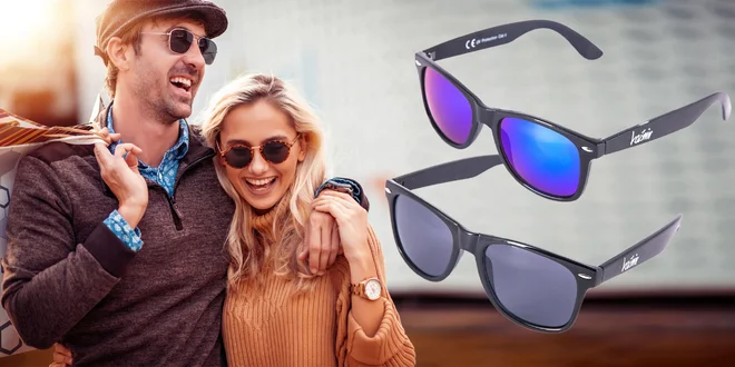 Originálne slnečné okuliare KAŠMIR Wayfarer