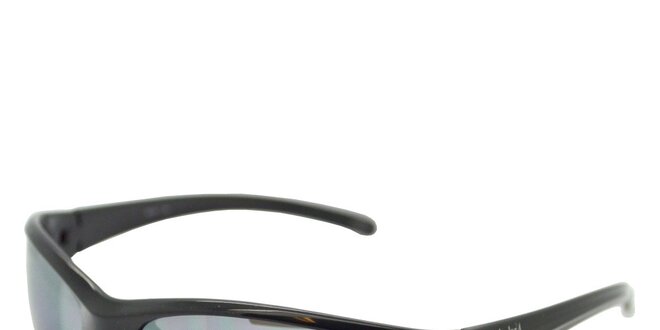 Čierne slnečné okuliare Timberland s modrým zatmavením