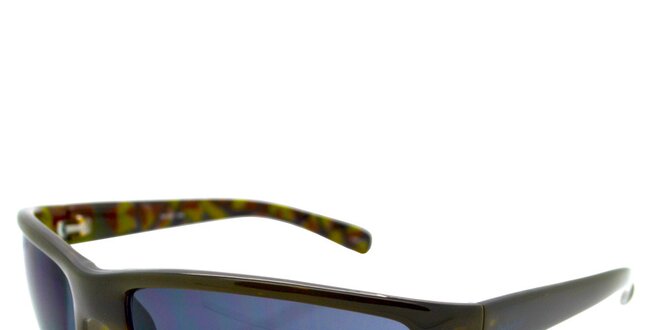 Zeleno-šedé slnečné okuliare s maskáčovými detailmi Timberland