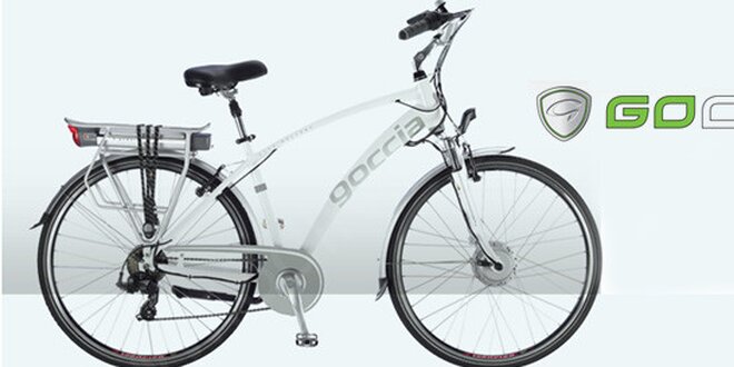 Ekologický elektrický bicykel Goccia