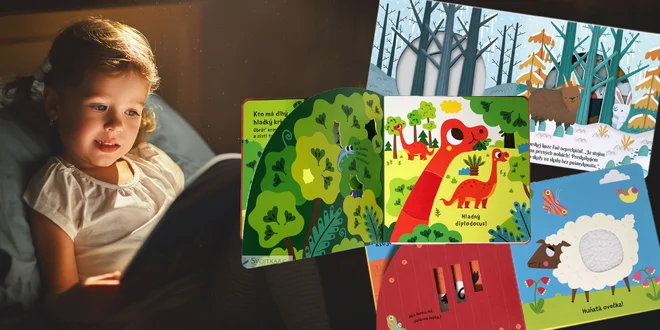 Zábavné aj poučné knižky pre najmenších