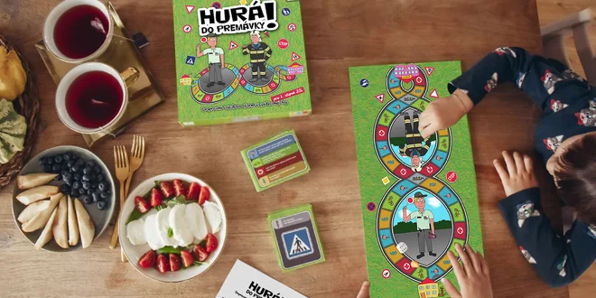 Stolová hra "Hurá do premávky!" pre deti od 6 rokov