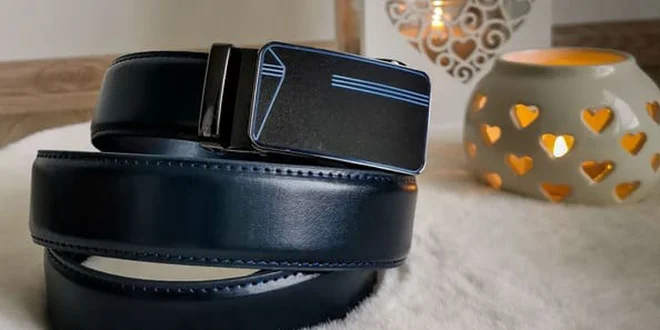 Pánske kožené opasky s automatickou prackou