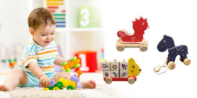 Tradičné drevené hračky pre deti od 3 rokov