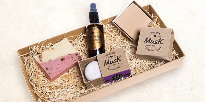 Vianočné darčekové sady od mydlárne MusK