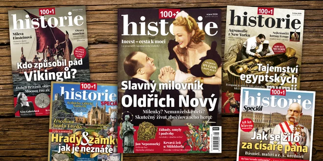 Časopis 100+1 Historie, kompletný ročník 2020
