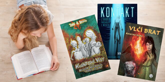 Výber fantasy kníh od slovenských autorov