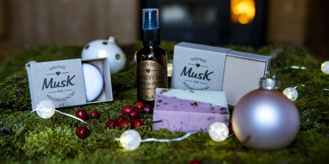 Vianočné darčekové sady od mydlárne MusK