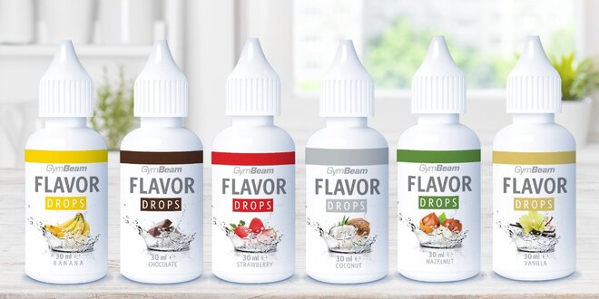 Flavor Drops: kvapky bez kalórií pre ochutenie jedál