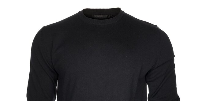 Pánsky čierny sveter Calvin Klein