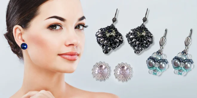 Originálne dámske handmade náušnice: 15 druhov