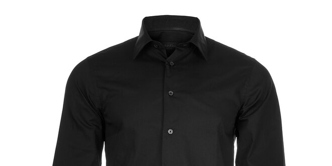 Pánska čierna košeľa Calvin Klein