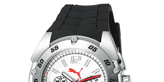 Pánske športové hodinky s plastovým remienkom Puma